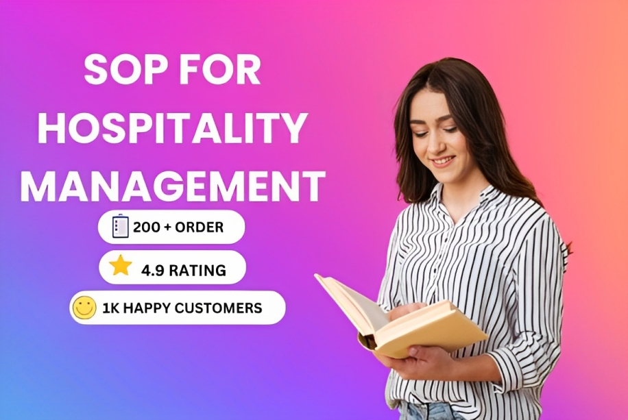 sop for masters in hospitality management